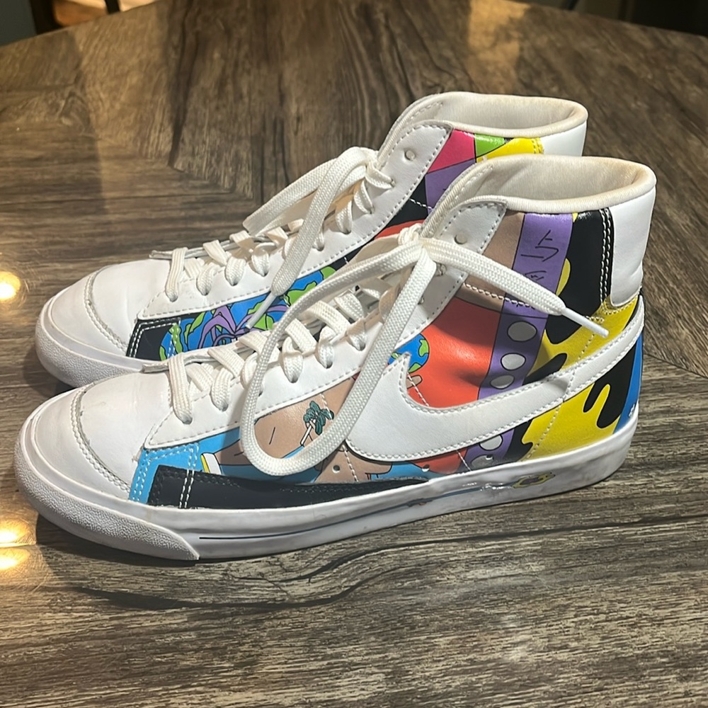 Nike blazers ‘Ruohan Wang x Nike Blazer Mid ‘77 Flyleather’